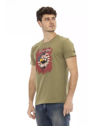 Trussardi Action Grün Baumwolle Herren T-Shirt