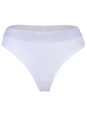Marc O'Polo String 3er Pack in Weiß/Grau/Schwarz