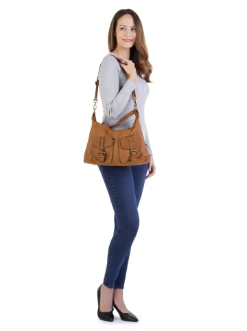 Cluty Shopper echt Leder in cognac