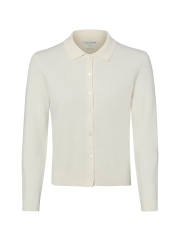 Marie Lund Strickjacke in ecru - 0002