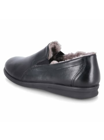 Josef Seibel Hausschuh mit Warmfutter in schwarz