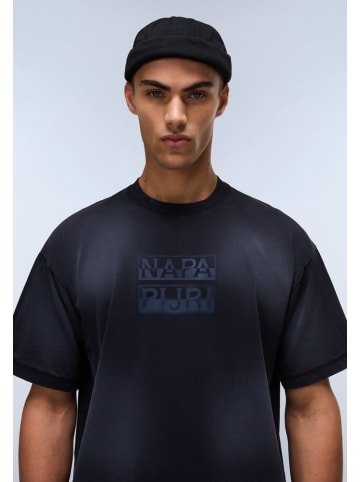 Napapijri T-Shirt "S-Comel Ss" in Blau