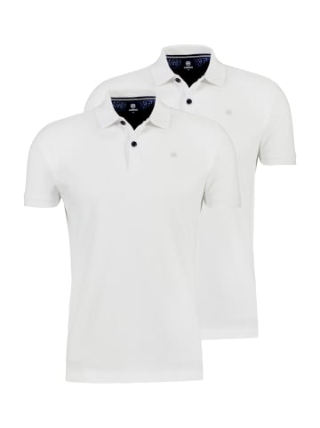 Lerros Poloshirt Basic in Weiß