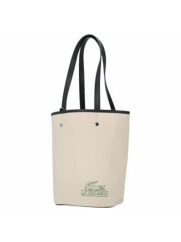 Lacoste Key Look - Shopper 30 cm in natural sinople estragon