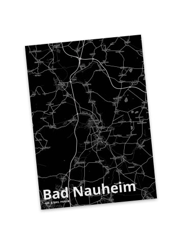 Mr. & Mrs. Panda Postkarte Bad Nauheim mit Spruch in Keine Angabe