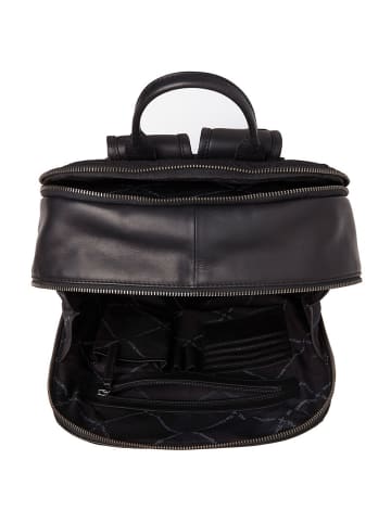 The Chesterfield Brand Bangkok Rucksack Leder 43 cm Laptopfach in black