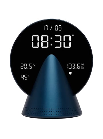 Lexon Radio-Wecker Conic Clock Lapisblau
