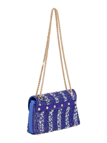 faina Women Flap Bag in Navy