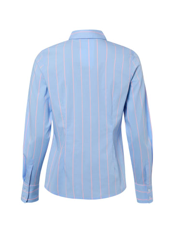 Marie Lund Bluse in hellblau rosa - 0008