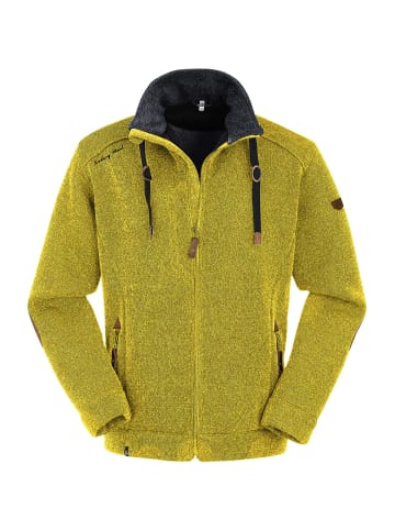 Maul Sport Strickfleece Jacke Lichtenau in Senf