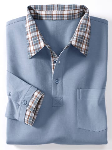 Sieh an! Poloshirt in blau