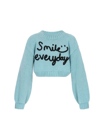 myMo Sweater in turquoise
