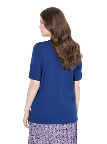 Ulla Popken Shirt in dunkelblau