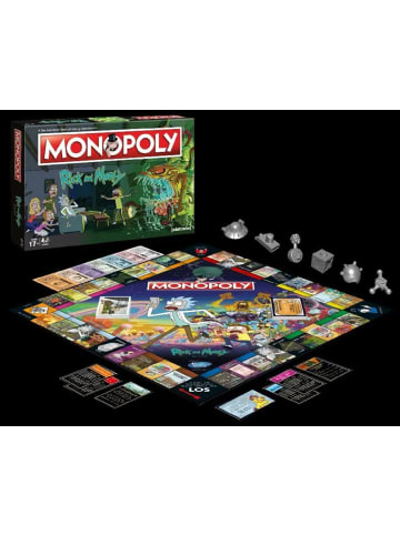 Winning Moves Monopoly Rick & Morty (Spiel) | Das berühmte Spiel um den großen Deal