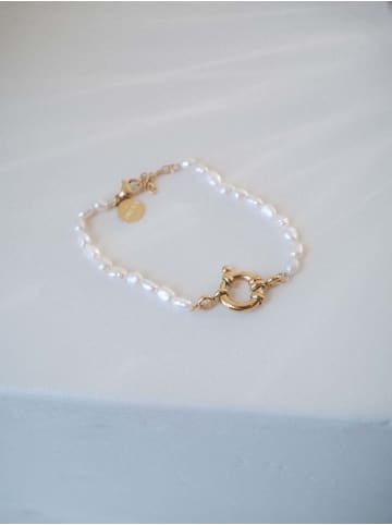 PURELEI Armband Pearl Charm in Gold
