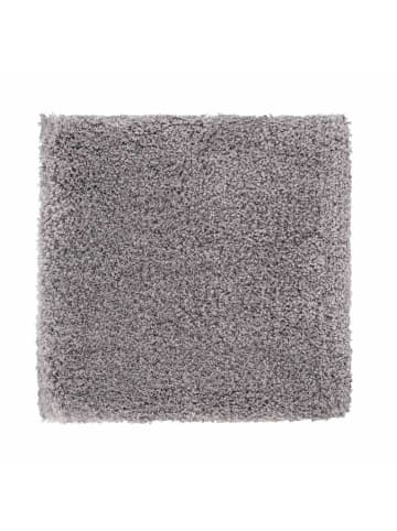 WohnDirect flauschiger Hochflor Premium Badezimmerteppich in Grau