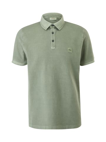 s.Oliver Polo-Shirt in 7814_helles olivgrün