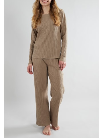 Tom Tailor Homewear Anzug Haarlem in braun-mittel-uni