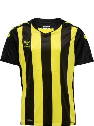 Hummel Hummel T-Shirt Hmlcore Multisport Unisex Kinder Atmungsaktiv Feuchtigkeitsabsorbierenden in BLACK/BLAZING YELLOW