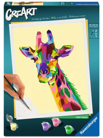 Ravensburger Malprodukte CreArt Adults Trend - Funky Giraffe CreArt Adults Trend Ab 12 Jahre in bunt