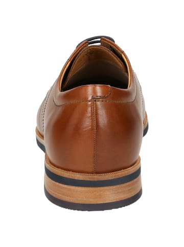 Sioux Schnürschuh Jaromir-712 in cognac