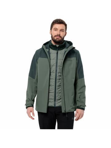 Jack Wolfskin Jacke Glaabach 3in1 in Lorbeere