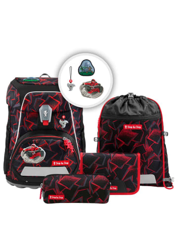 Step by Step Fit - Schulranzen Set 5tlg. (Danger Cat Chiko) in Ninja Yuma