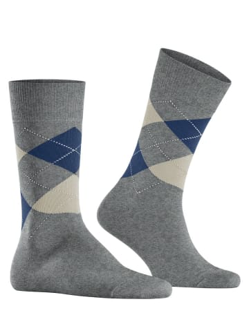 Burlington Socken 1er Pack in Grau/Blau/Beige