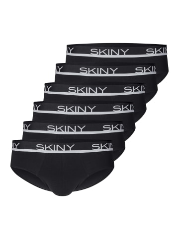 Skiny Slip / Unterhose Cotton in Schwarz