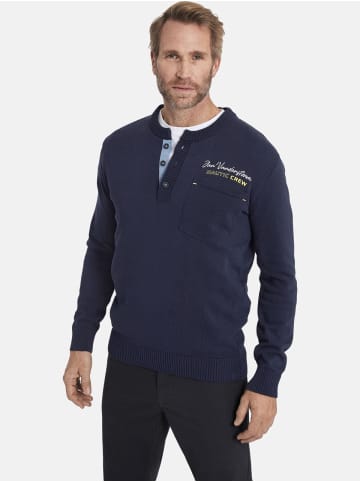 Jan Vanderstorm Pullover ELGER in dunkelblau