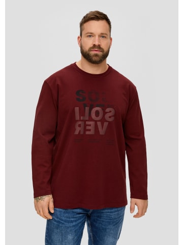 s.Oliver T-Shirt in 39D1_bordeaux