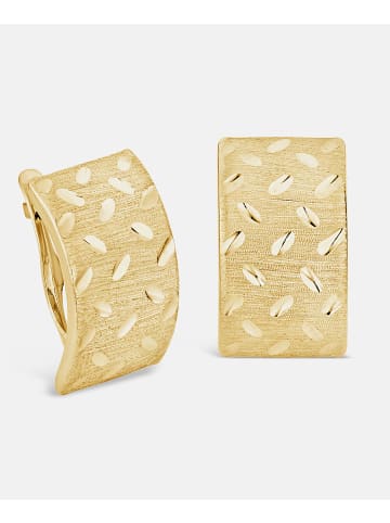 Diamant L'éternel Ohrringe aus 585 Gelbgold