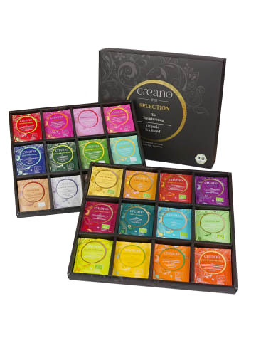 Creano Bio Früchtetee Kräutertee Geschenkset NEU - 72 Bio-Teebeutel in 24 Sorten