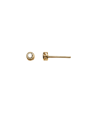 Lucardi 585 Gold Ohrringe Rund