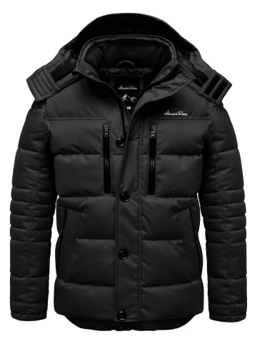 Amaci&Sons Winterjacke WACO in Schwarz
