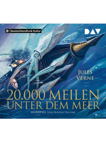 Der Audio Verlag 20.000 Meilen unter dem Meer | Hörspiel mit Matthias Habich, Stefan Kaminski...