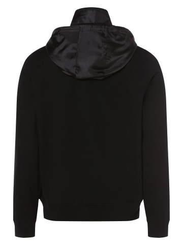 Nils Sundström Kapuzenpullover in schwarz