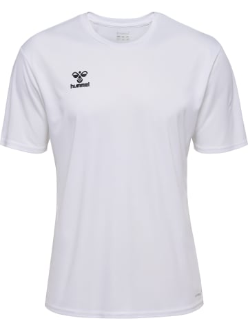 Hummel Hummel T-Shirt Hmlessential Multisport Unisex Erwachsene Atmungsaktiv Feuchtigkeitsabsorbierenden in WHITE