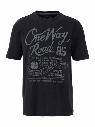 Man's World T-Shirt in schwarz