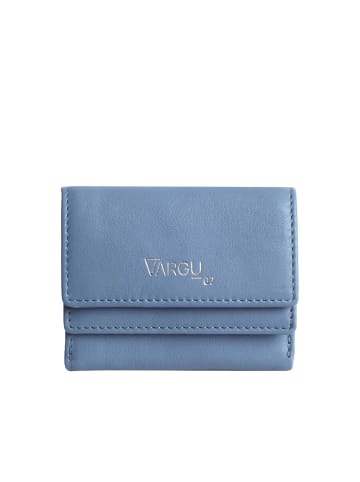 VARGU Echtleder Geldbörse IVENA 1 in sky blue