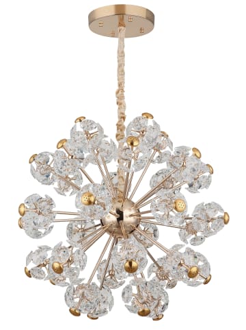 Globo lighting Hängeleuchte "FLORIELLA" in gold