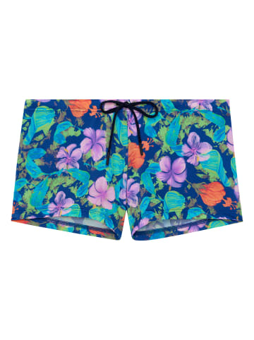 HOM Badehose Balata Swim Shorts in navy print