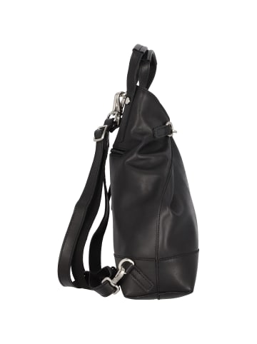 Jost Rana X-Change City Rucksack Leder 32 cm in schwarz