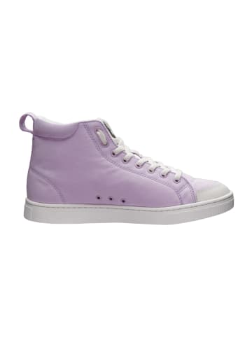 ethletic Canvas Sneaker Active Hi Cut in Lavender Pink | Just White