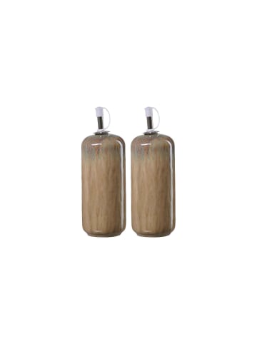 Ritzenhoff & Breker 2er Set Essig- & Ölflaschen-Set Tortosa 400 ml braun in braun