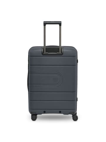 Redolz Essentials 11 3-SET 4 Rollen Kofferset 3-teilig in dark grey