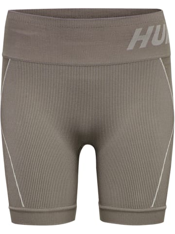 Hummel Hummel Kurze Hose Hmlte Multisport Damen Dehnbarem Schnelltrocknend Nahtlosen in CHATEAU GRAY/DRIFTWOOD MELANGE