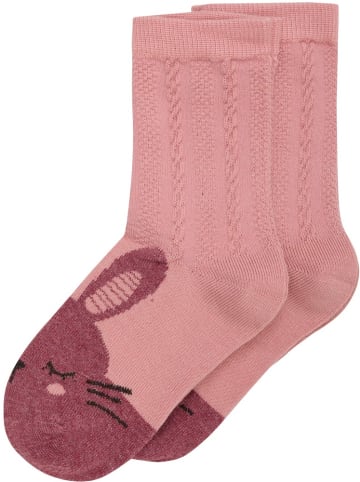 Minymo Kinder Socken "Baby Socks (2-Pack)" in Rosa