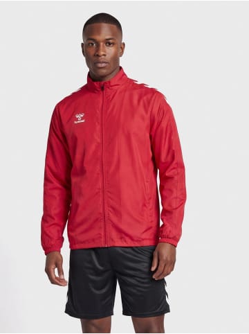 Hummel Reißverschluss Jacke Hmlcore Erwachsene in TRUE RED