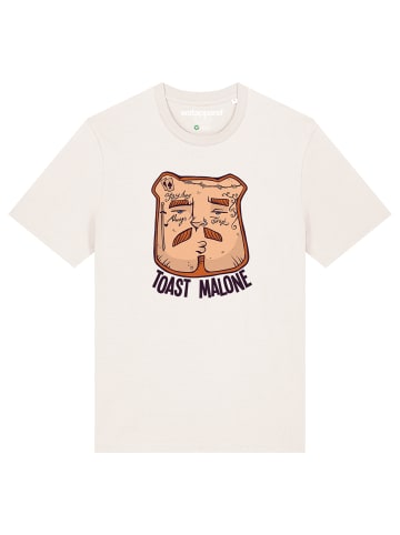 wat? Apparel T-Shirt Toast Malone in Off White